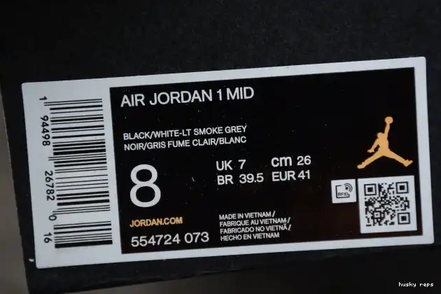 Cheap Husky 1 Shadow Jordan AIR Mid White 554724-073 0524